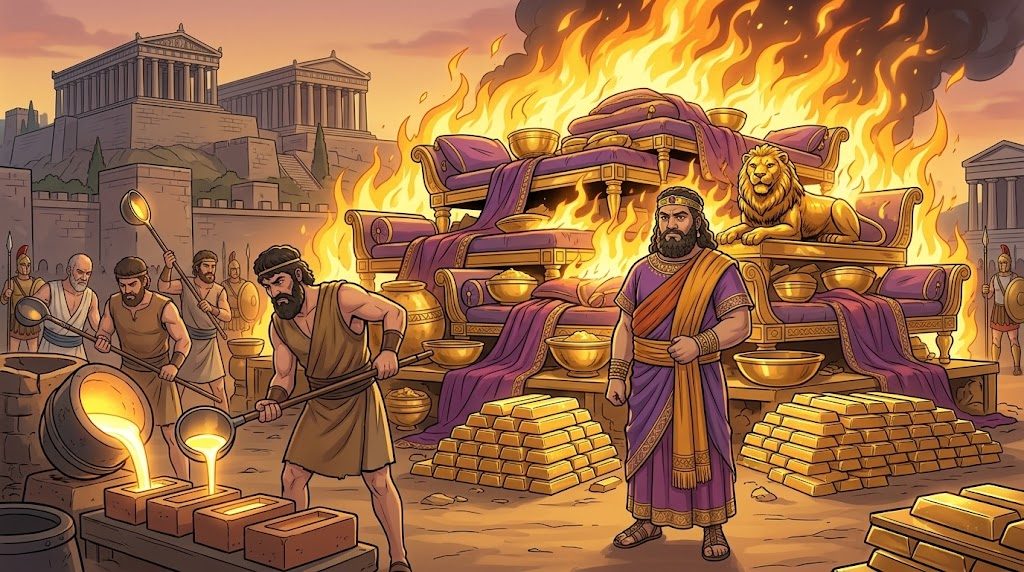 The Histories of Herodotus, Book One, Testing the Oracles