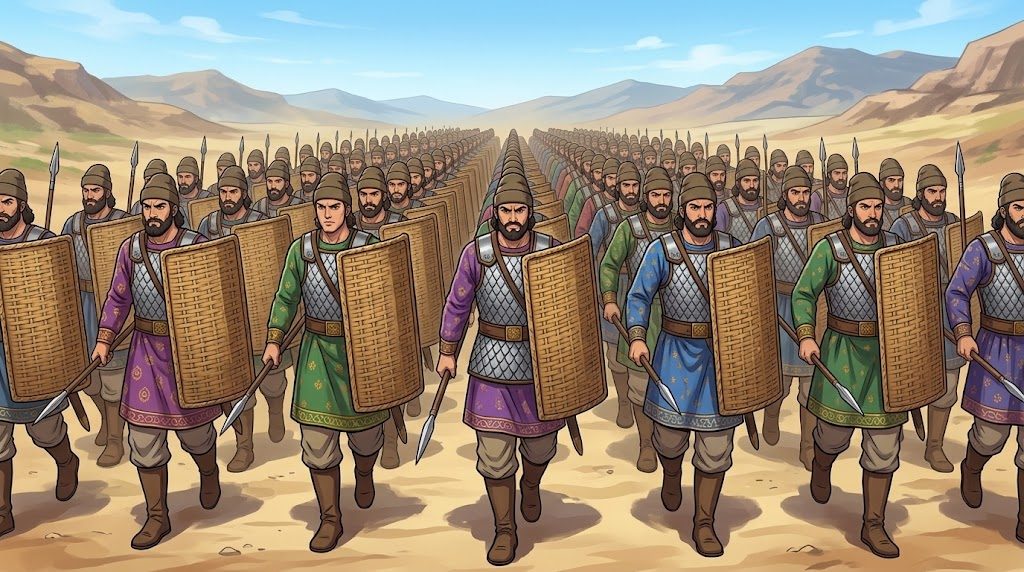 The Histories of Herodotus, Book Seven, The Great Army