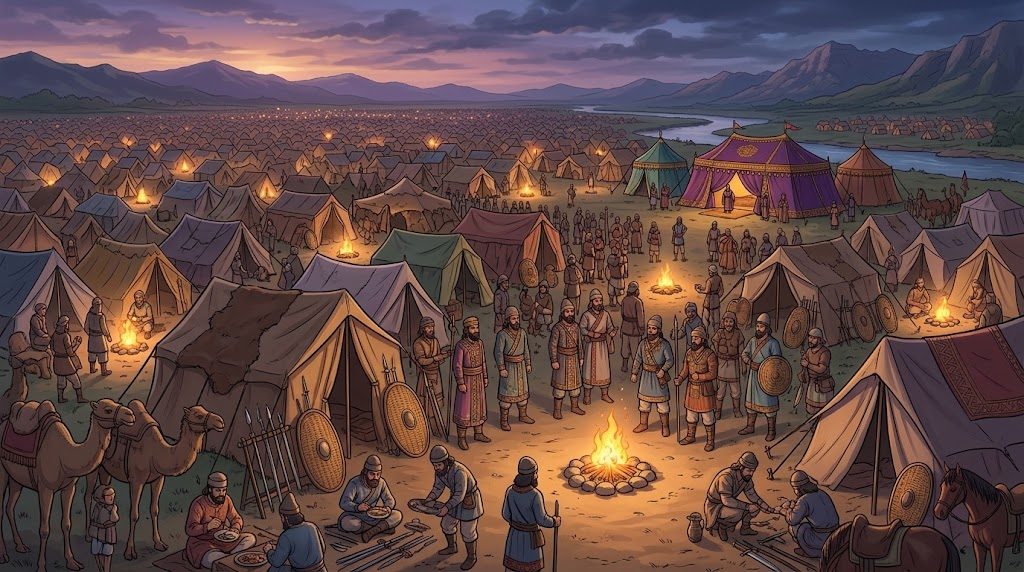 The Histories of Herodotus, Book Seven, The Great Army