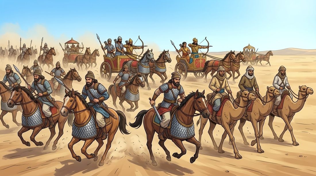 The Histories of Herodotus, Book Seven, The Great Army