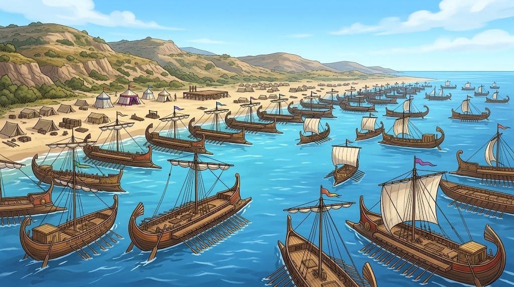 The Histories of Herodotus, Book Seven, The Great Army