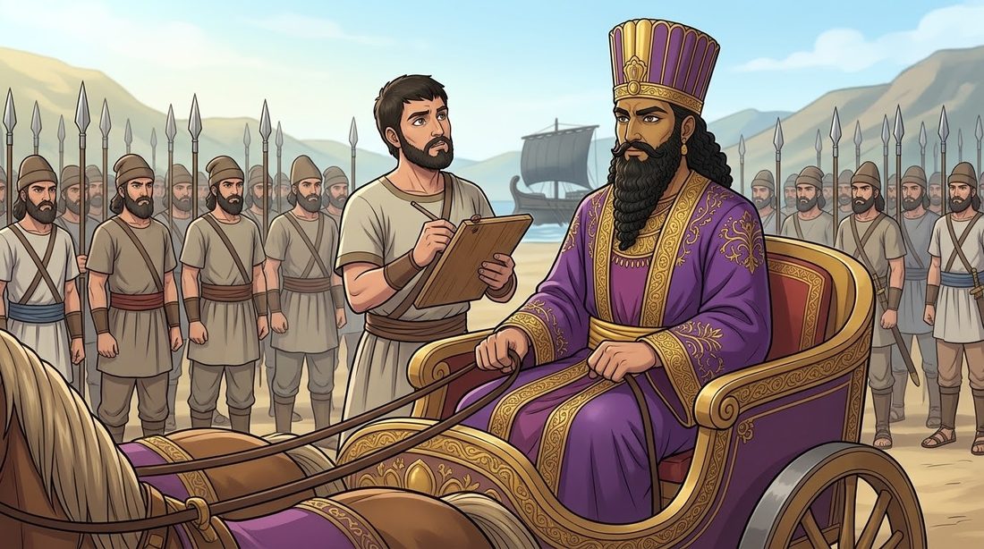 The Histories of Herodotus, Book Seven, Xerxes and Demaratus