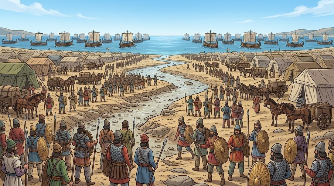 The Histories of Herodotus, Book Seven, Through Thrace