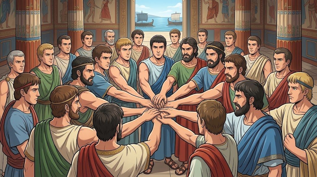 The Histories of Herodotus, Book Seven, Greece Seeks Allies