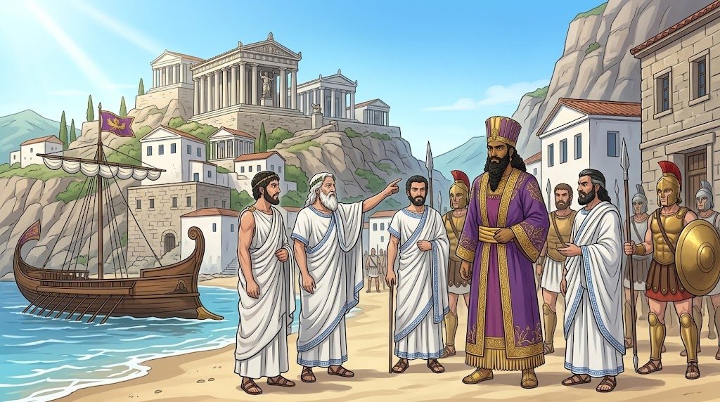 The Histories of Herodotus, Book Seven, To Thermopylae