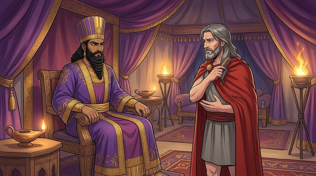 The Histories of Herodotus, Book Seven, Combing Their Hair
